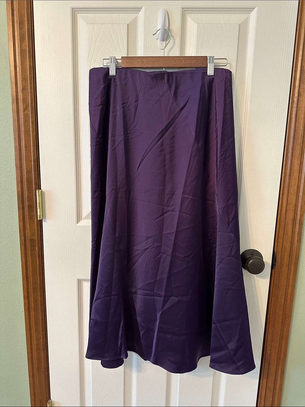 Banana Republic Purple Maxi Skirt